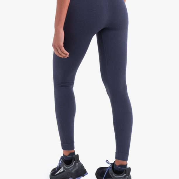 Pantaloni strâmți de damă Icebreaker Merino Seamless Active 25 Tights - graphite preţ