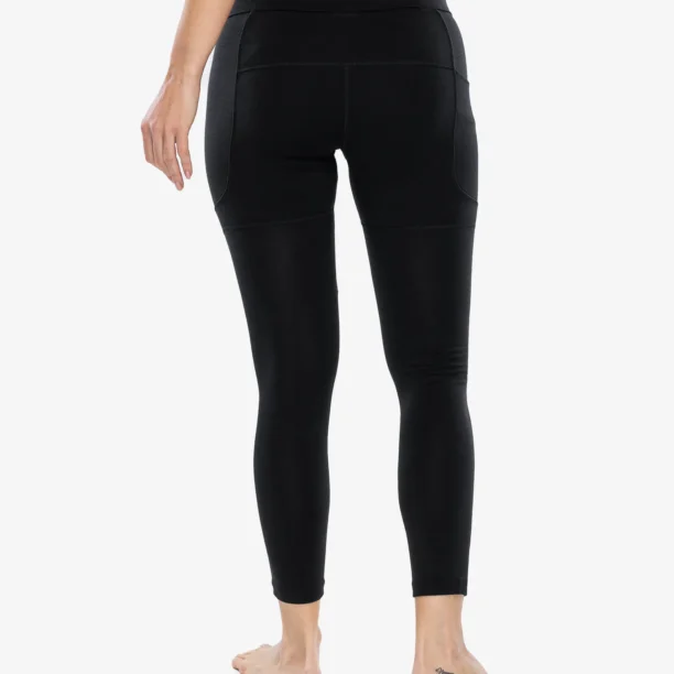 Pantaloni strâmți de damă Icebreaker Merino Speed Winter Tights - black preţ