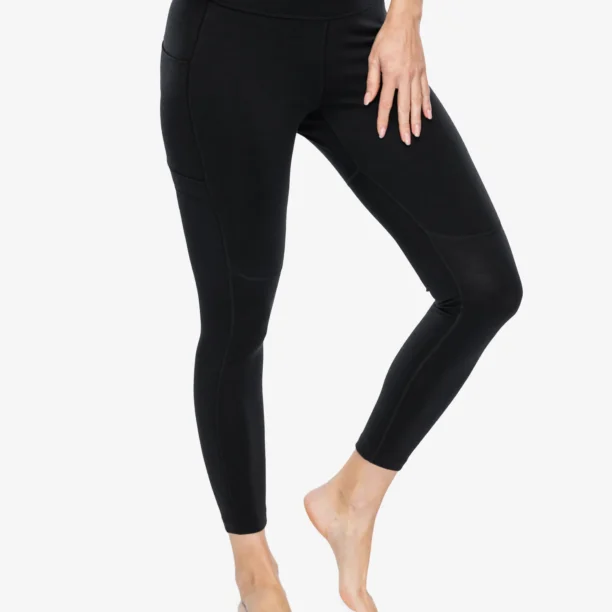 Cumpăra Pantaloni strâmți de damă Icebreaker Merino Speed Winter Tights - black