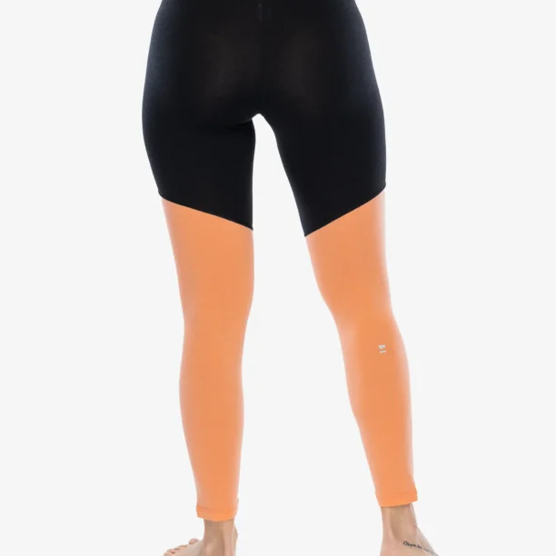 Pantaloni strâmți de damă Mons Royale Cascade Merino Flex 200 Legging - punch preţ