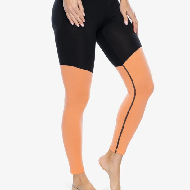 Cumpăra Pantaloni strâmți de damă Mons Royale Cascade Merino Flex 200 Legging - punch