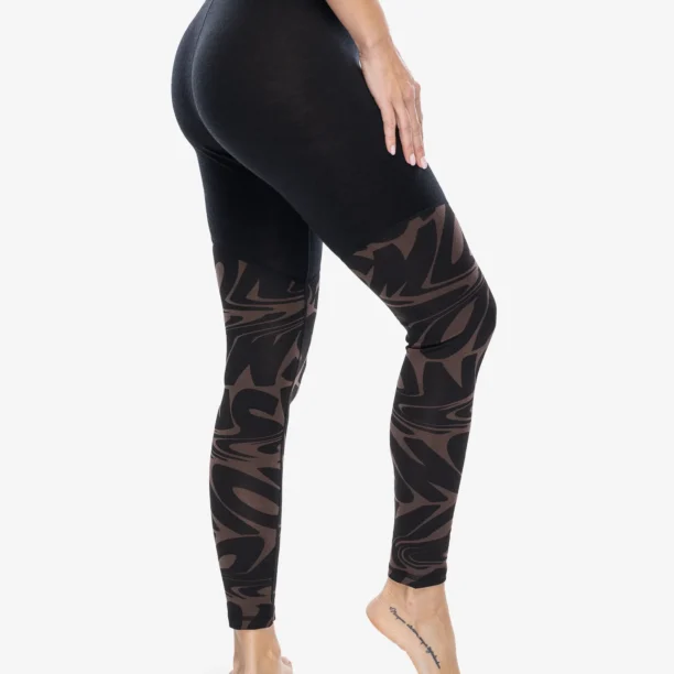 Preţ Pantaloni strâmți de damă Mons Royale Cascade Merino Flex 200 Legging - signal lost