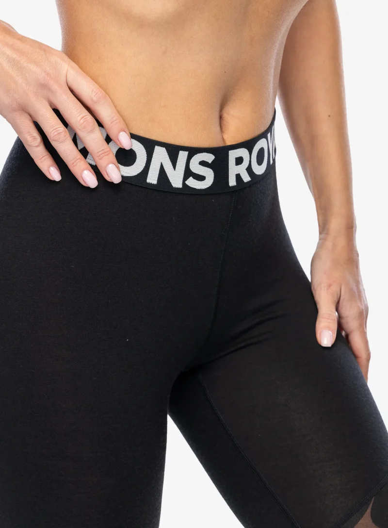 Original Pantaloni strâmți de damă Mons Royale Cascade Merino Flex 200 Legging - signal lost