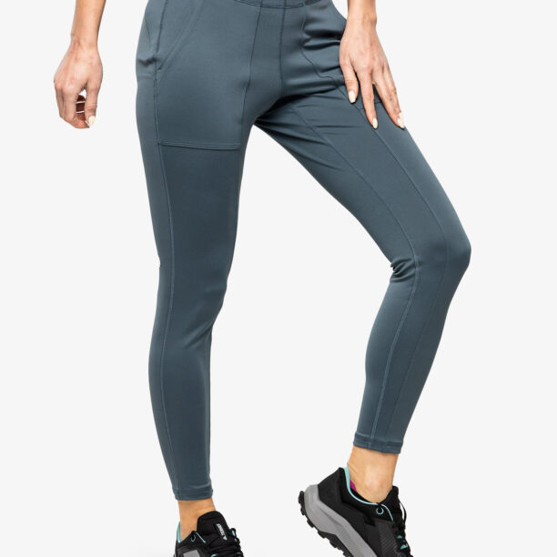 Cumpăra Pantaloni strâmți de damă Royal Robbins Backcountry Pro 7/8 Legging - slate