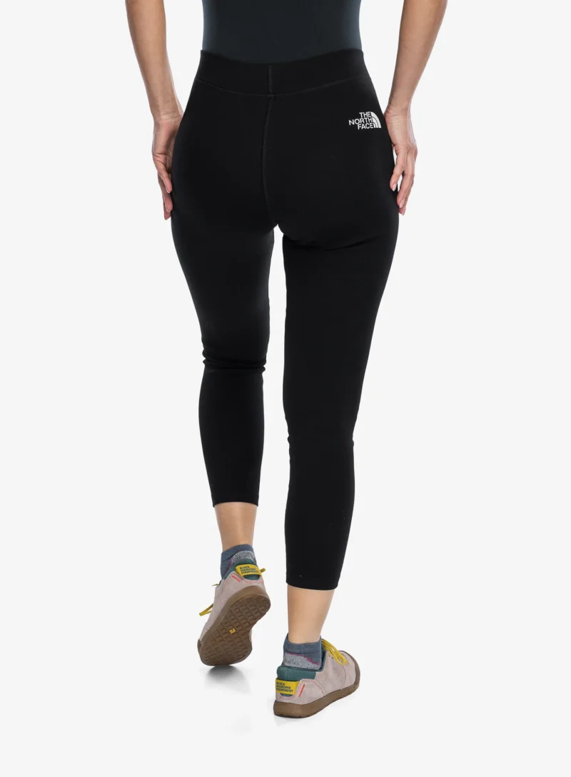 Pantaloni strâmți de damă The North Face Interlock Cotton Leggings - tnf black preţ