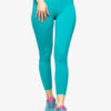 Pantaloni strâmți de damă Under Armour Meridian Ankle Leg Pintuk - coastal teal/metallic silver