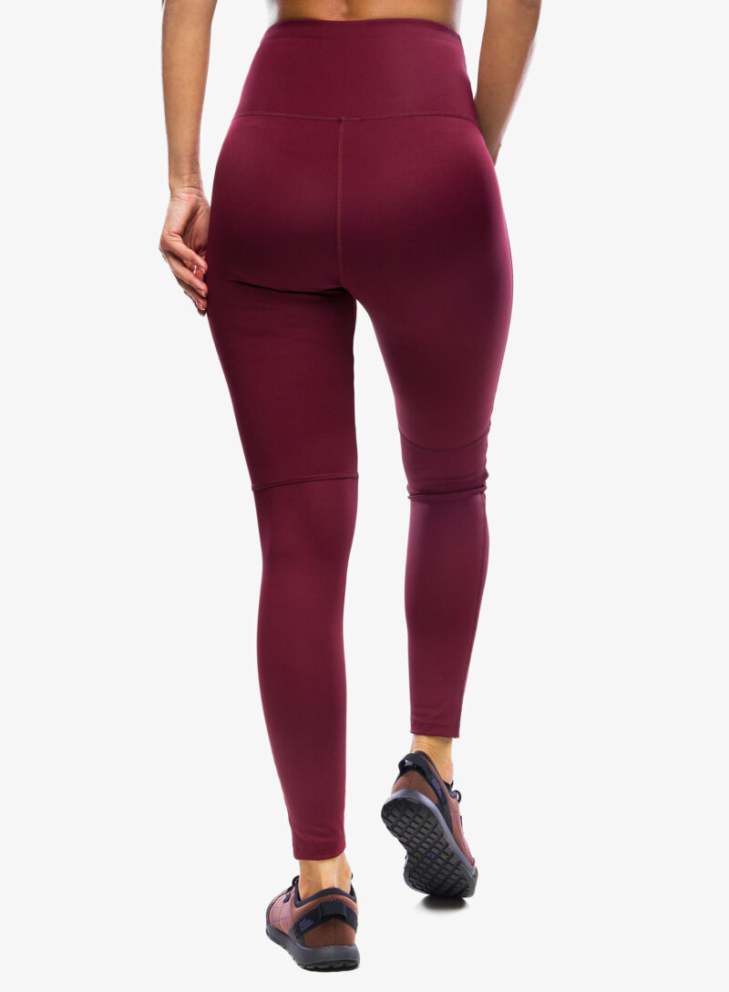 Pantaloni strâmți de damă adidas TERREX Multi Tights - shadow red preţ