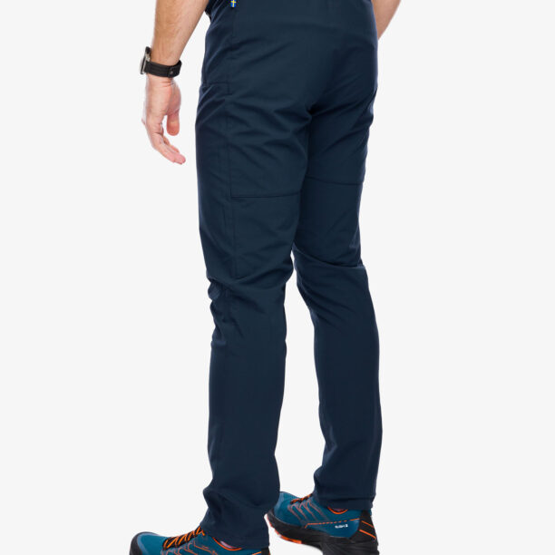 Preţ Pantaloni trekking Fjallraven Abisko Trail Stretch Trousers - dark navy