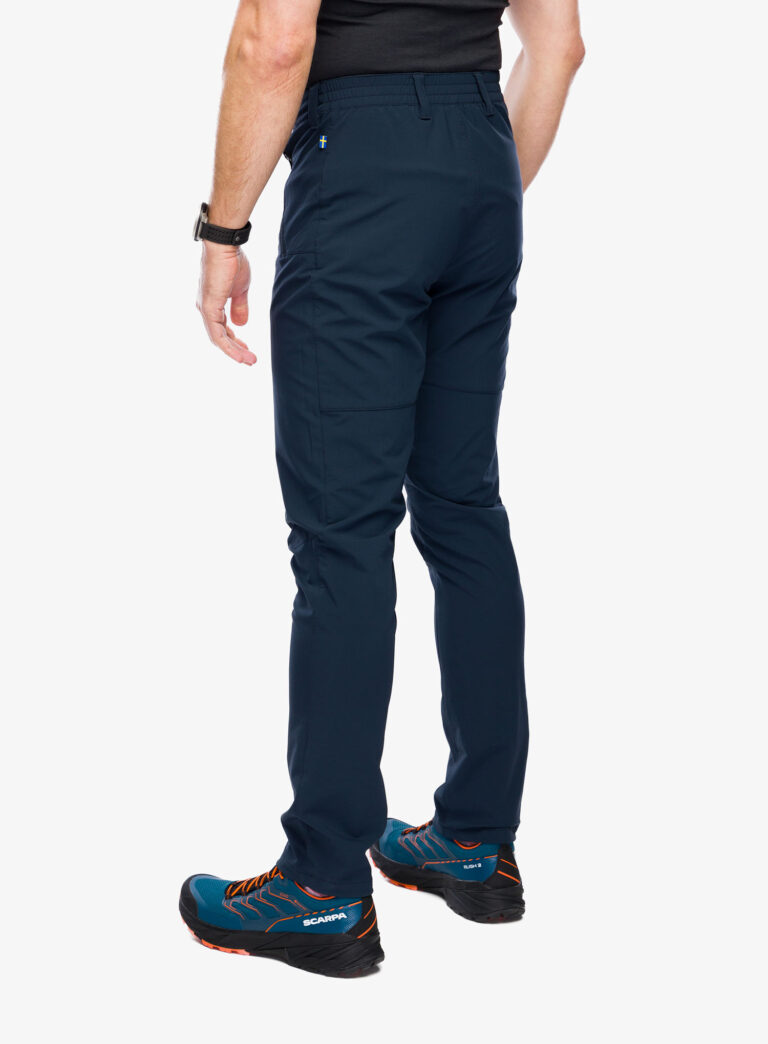 Preţ Pantaloni trekking Fjallraven Abisko Trail Stretch Trousers - dark navy