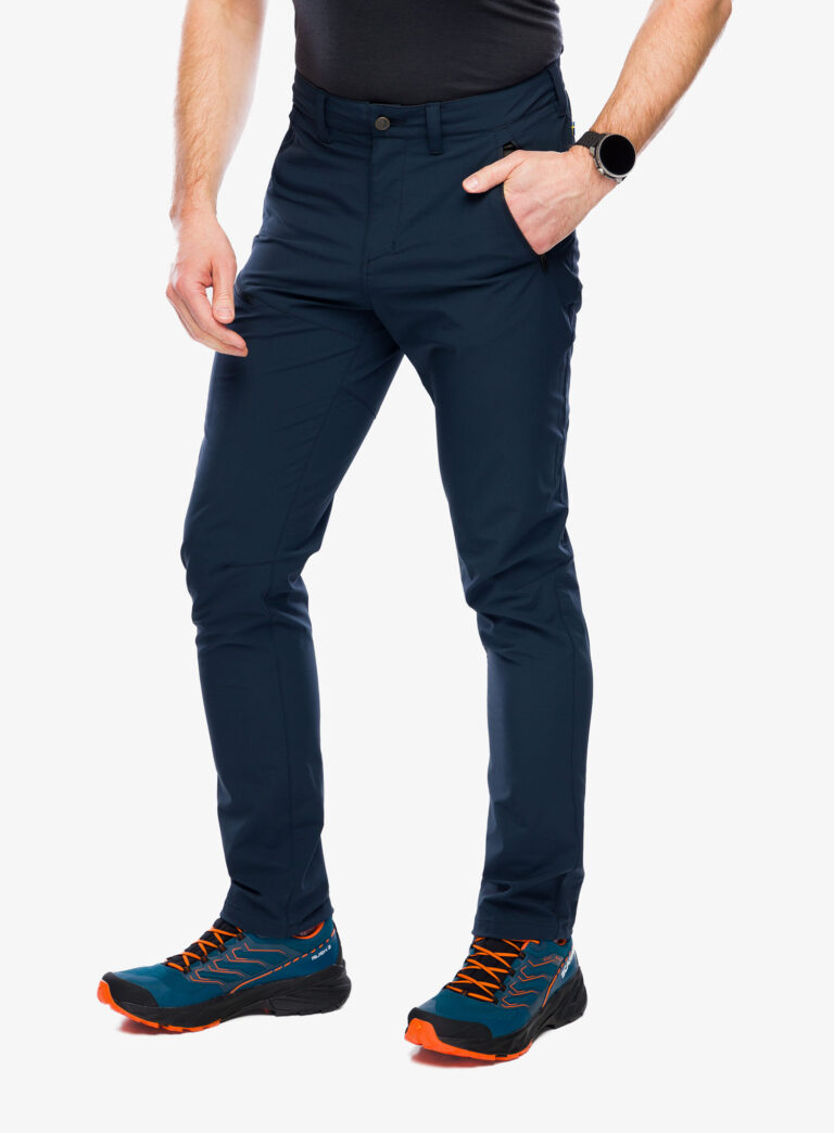 Pantaloni trekking Fjallraven Abisko Trail Stretch Trousers - dark navy