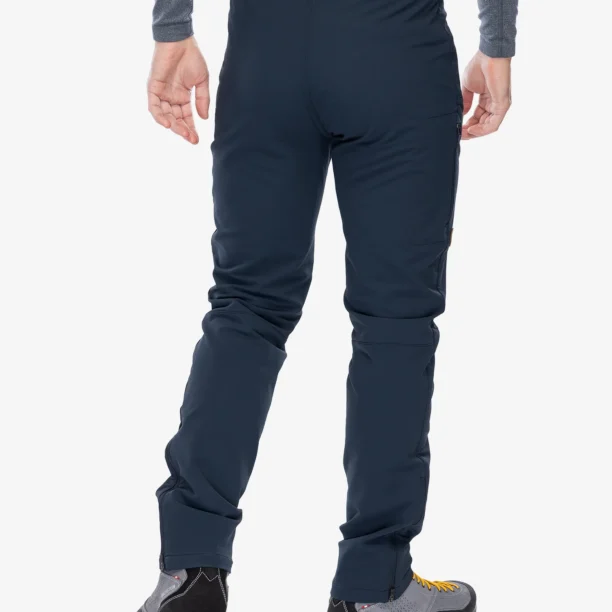 Pantaloni trekking Fjallraven Abisko Winter Stretch Trousers - dark navy preţ