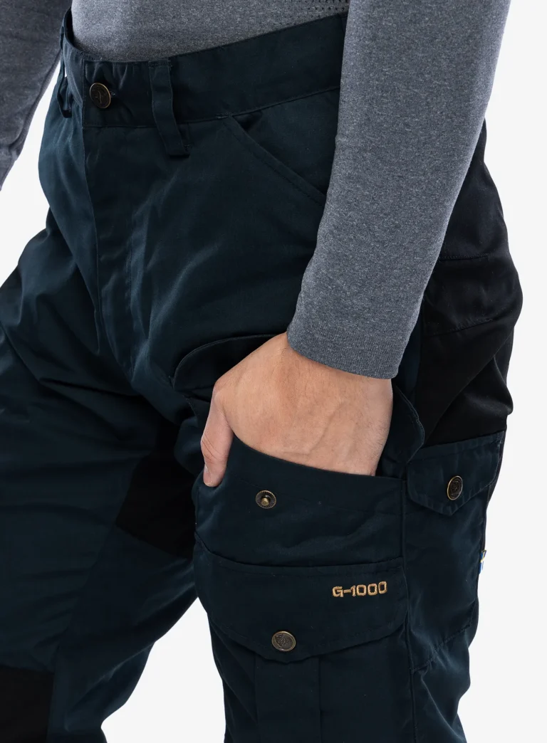 Pantaloni trekking Fjallraven Barents Pro Winter Trousers - dark navy - imagine 6