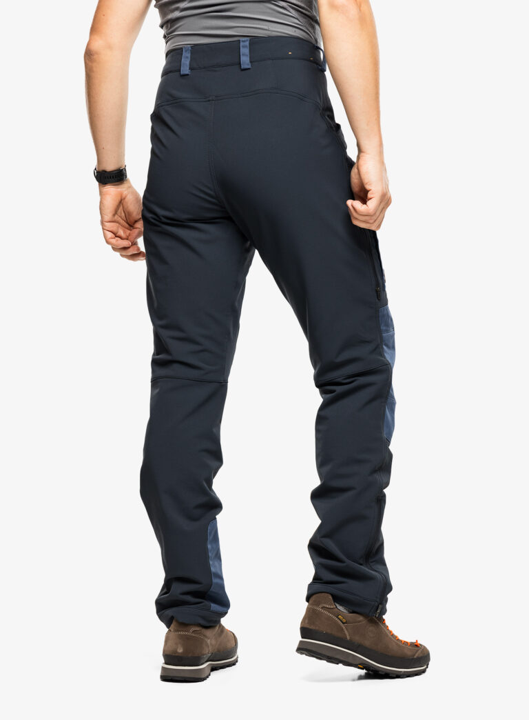 Pantaloni trekking Fjallraven Keb Agile Winter Trousers - dark navy/indigo blue preţ