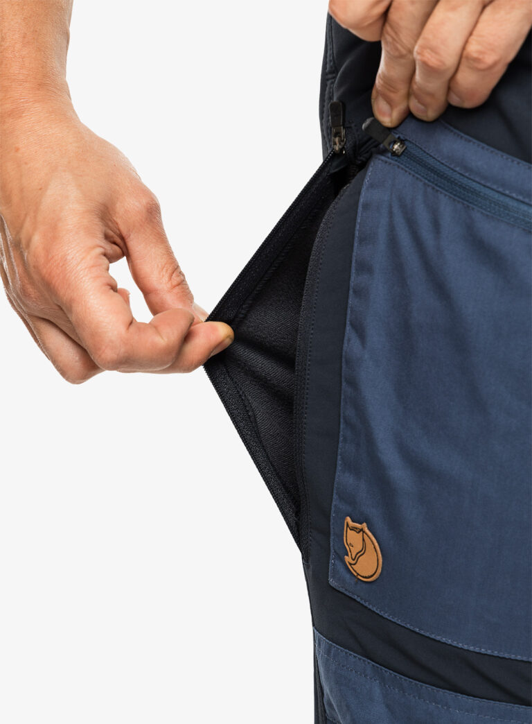 Original Pantaloni trekking Fjallraven Keb Agile Winter Trousers - dark navy/indigo blue