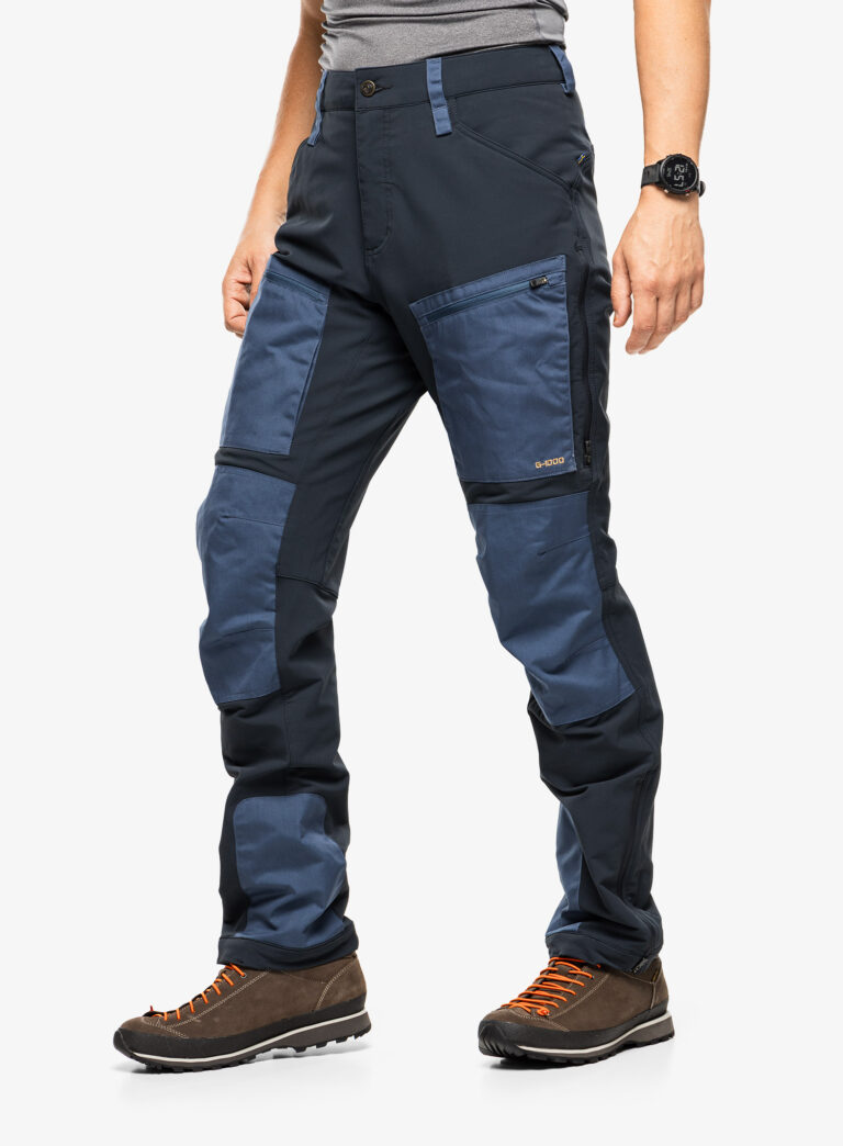 Pantaloni trekking Fjallraven Keb Agile Winter Trousers - dark navy/indigo blue