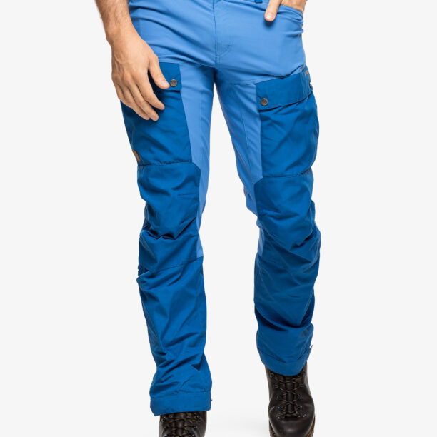 Cumpăra Pantaloni trekking Fjallraven Keb Trousers - alpine blue/un blue