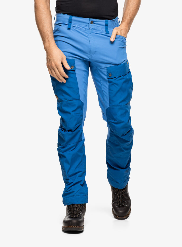 Cumpăra Pantaloni trekking Fjallraven Keb Trousers - alpine blue/un blue