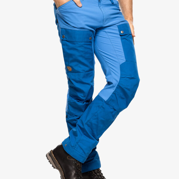 Preţ Pantaloni trekking Fjallraven Keb Trousers - alpine blue/un blue