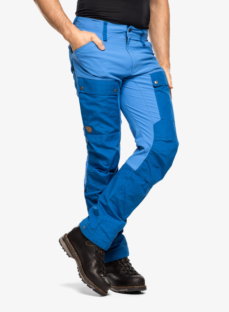 Preţ Pantaloni trekking Fjallraven Keb Trousers - alpine blue/un blue