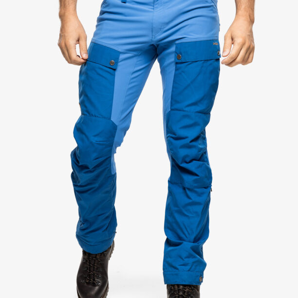 Pantaloni trekking Fjallraven Keb Trousers - alpine blue/un blue