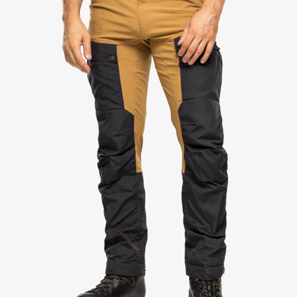 Cumpăra Pantaloni trekking Fjallraven Keb Trousers - dark grey/buckwheat brown