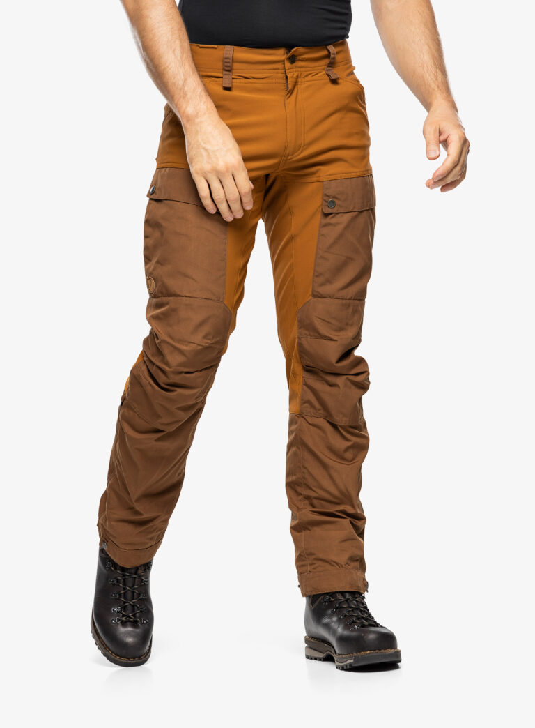 Cumpăra Pantaloni trekking Fjallraven Keb Trousers - timber brown/chestnut