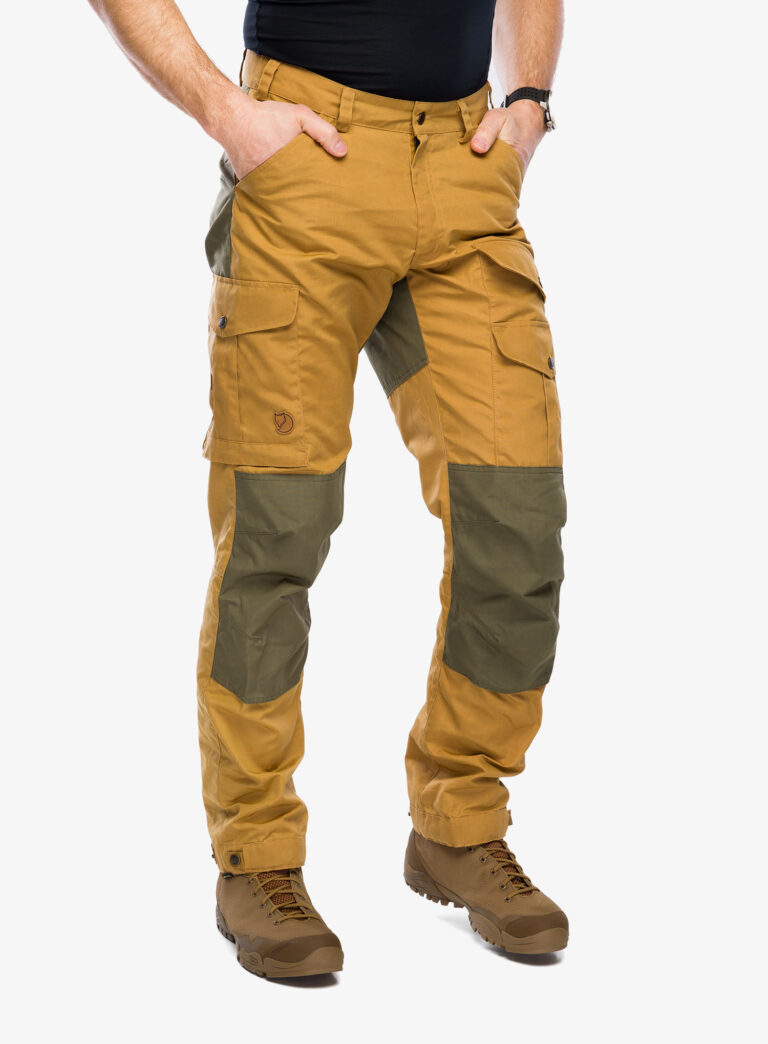 Cumpăra Pantaloni trekking Fjallraven Vidda Pro Trousers - buckwheat brown/laurel green