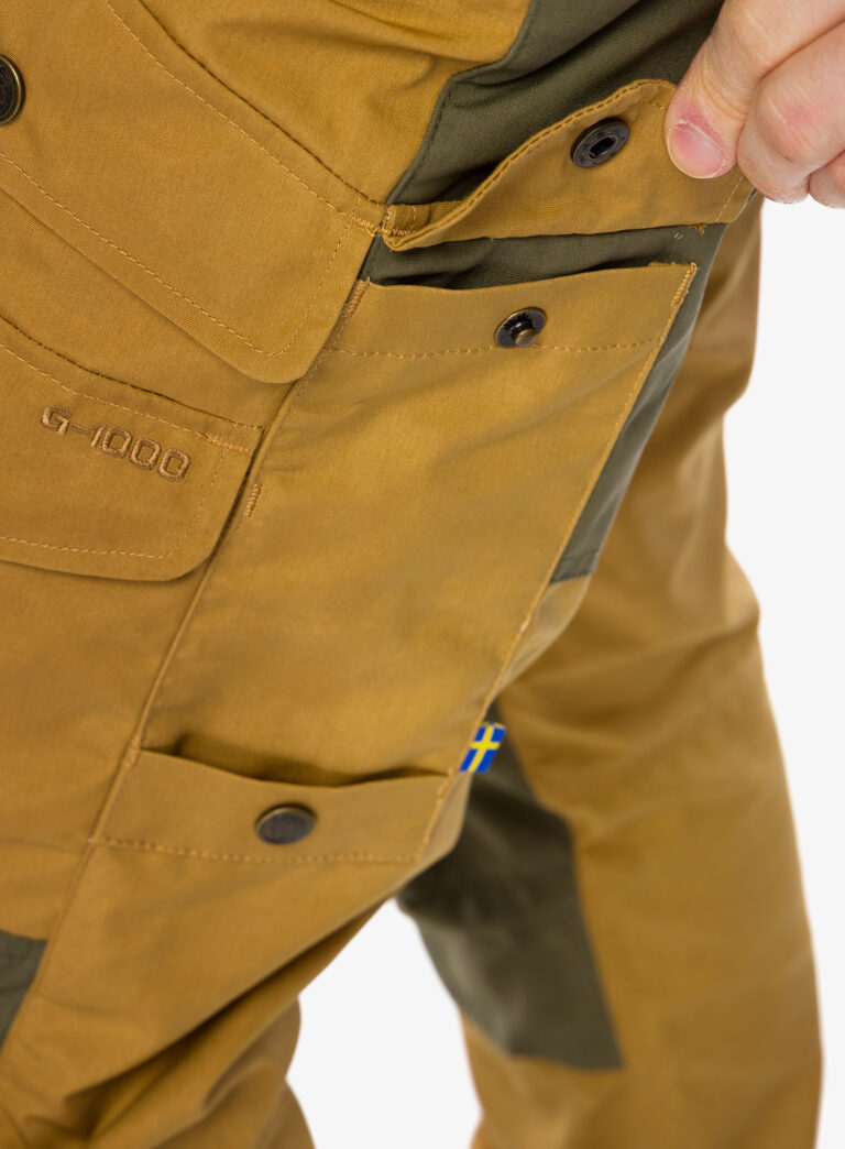 Pantaloni trekking Fjallraven Vidda Pro Trousers - buckwheat brown/laurel green - imagine 6