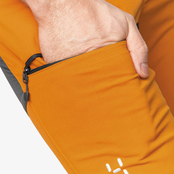 Original Pantaloni trekking Haglofs Mid Slim Pant - desert yellow/magnetite