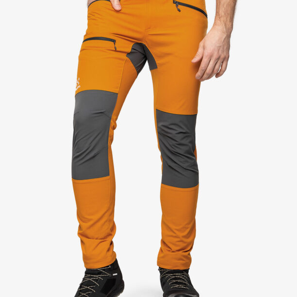 Pantaloni trekking Haglofs Mid Slim Pant - desert yellow/magnetite