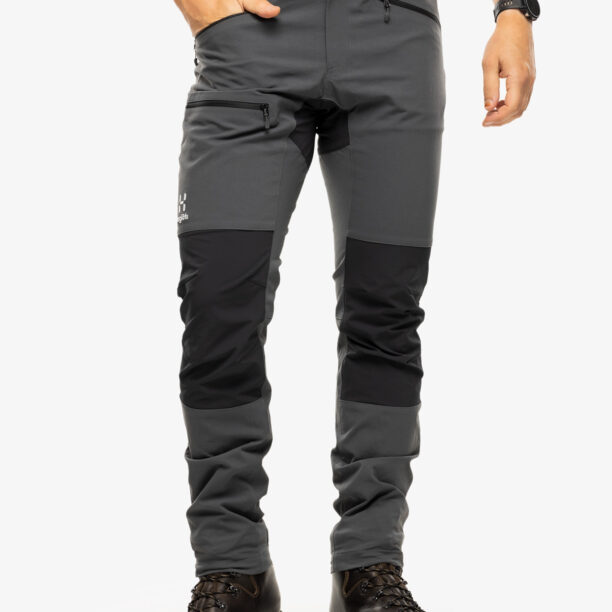 Pantaloni trekking Haglofs Mid Slim Pant - magnetite/true black