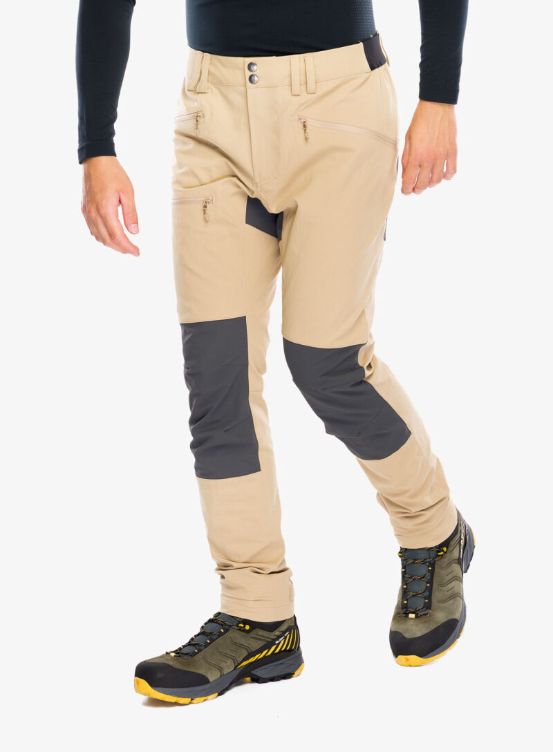 Cumpăra Pantaloni trekking Haglofs Mid Slim Pant - sand/magnetite