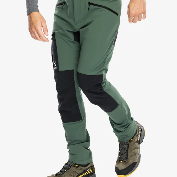 Cumpăra Pantaloni trekking Haglofs Rugged Slim Pant - fjell green/true black