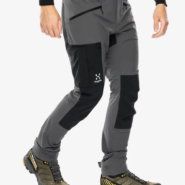 Cumpăra Pantaloni trekking Haglofs Rugged Slim Pant - magnetite/true black