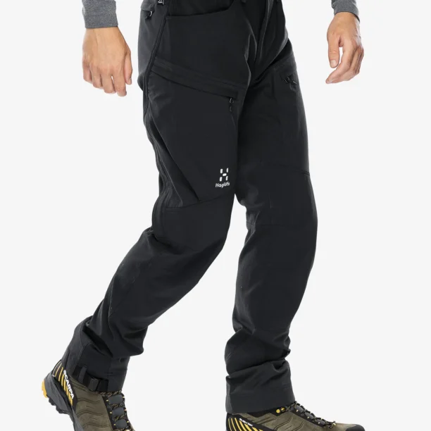 Cumpăra Pantaloni trekking Haglofs Rugged Standard Pant - true black