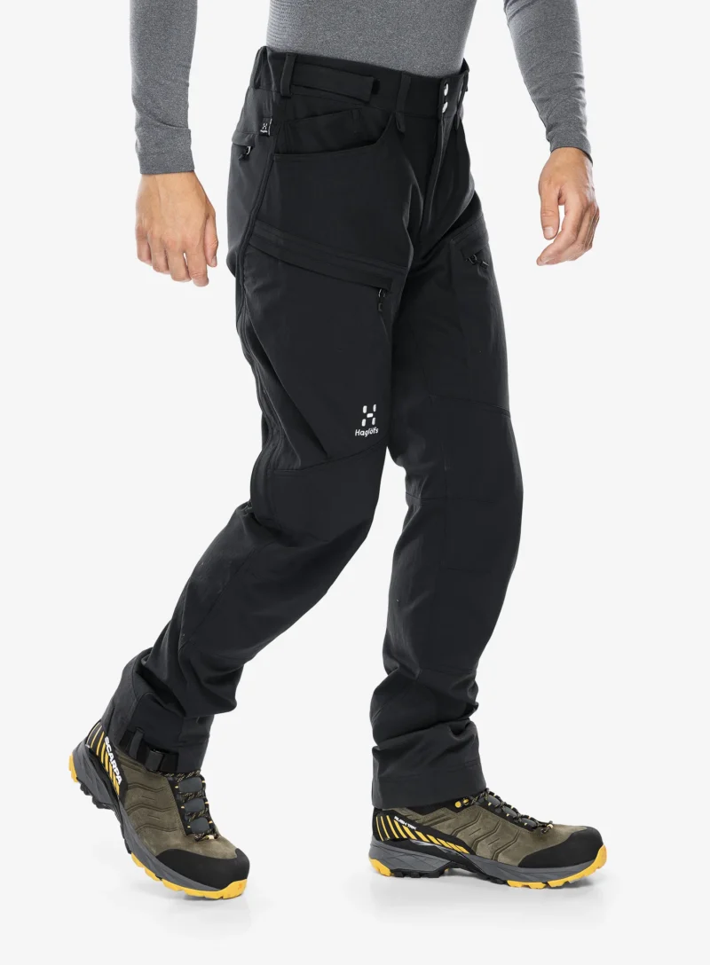 Cumpăra Pantaloni trekking Haglofs Rugged Standard Pant - true black