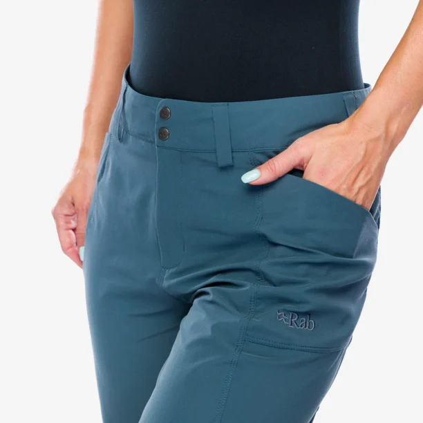 Original Pantaloni trekking Rab Incline Light Pants - orion blue