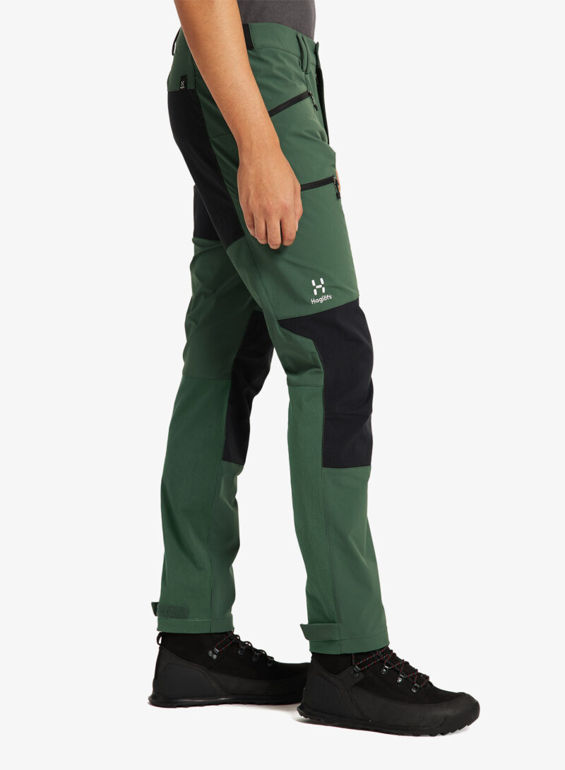 Cumpăra Pantaloni trekking barbati Haglofs Mid Slim Pant - fjell green/true black