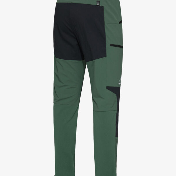 Preţ Pantaloni trekking barbati Haglofs Mid Slim Pant - fjell green/true black