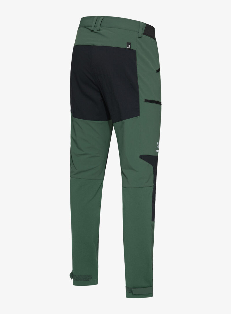 Preţ Pantaloni trekking barbati Haglofs Mid Slim Pant - fjell green/true black