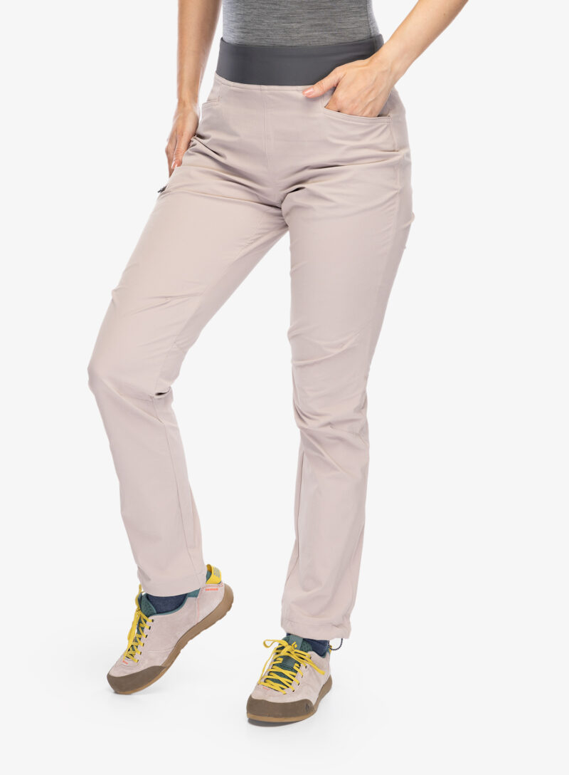 Original Pantaloni trekking femei Black Diamond Alpine Light Pants - pale mauve