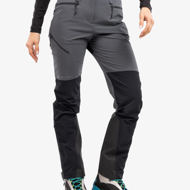 Pantaloni trekking femei BlackYak Aceh Pants - iron gate