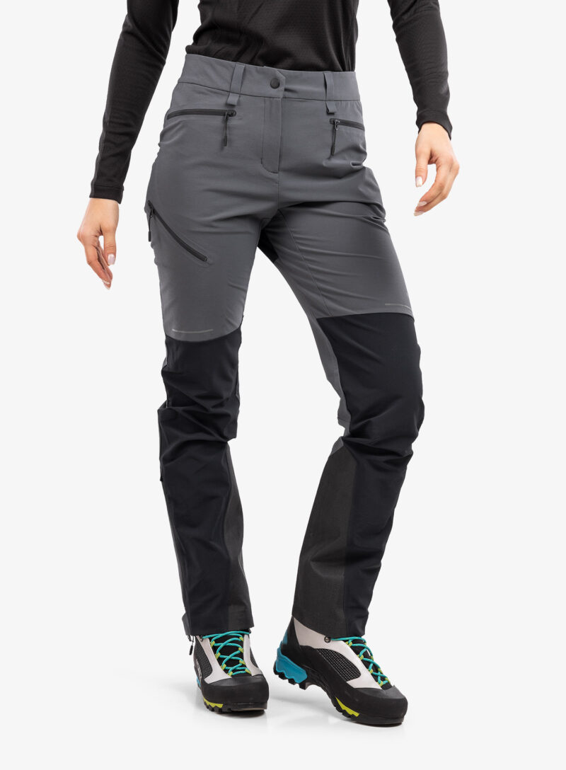 Pantaloni trekking femei BlackYak Aceh Pants - iron gate