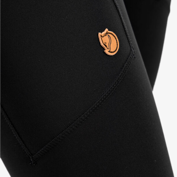 Original Pantaloni trekking femei Fjallraven Abisko Tights  - black