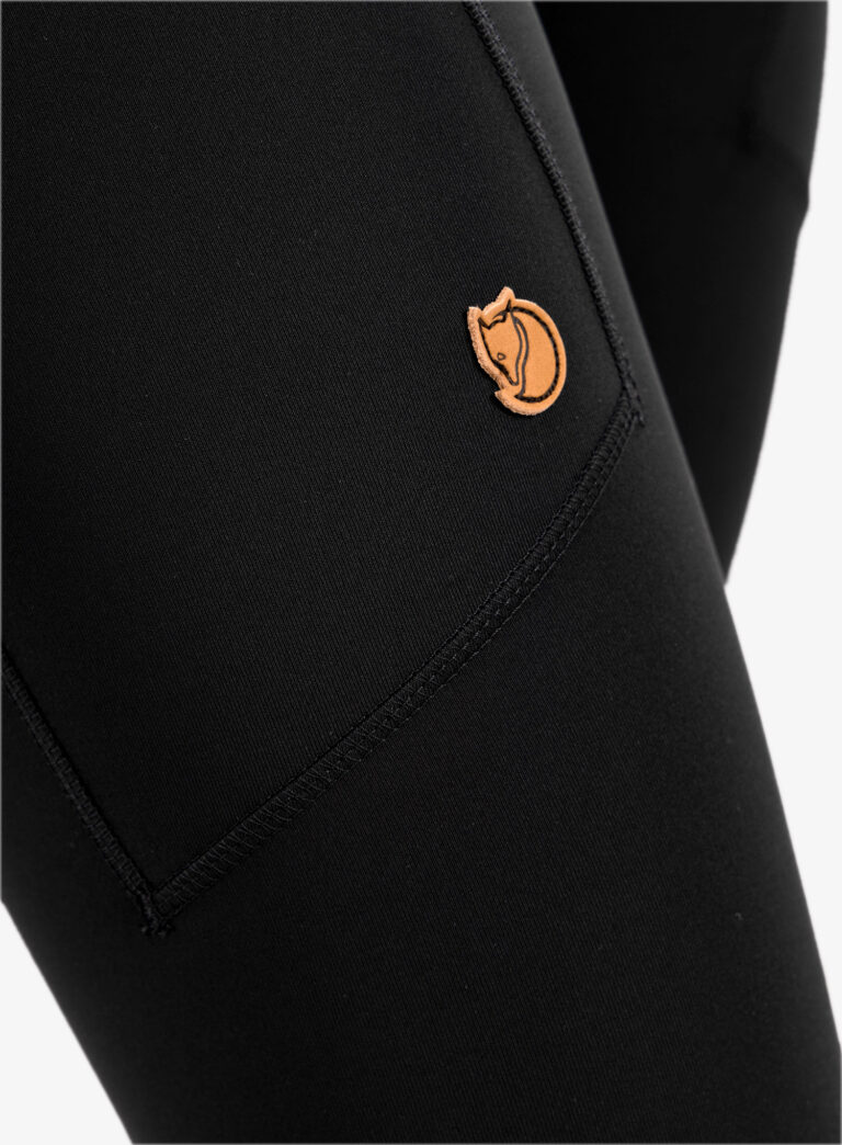 Original Pantaloni trekking femei Fjallraven Abisko Tights  - black