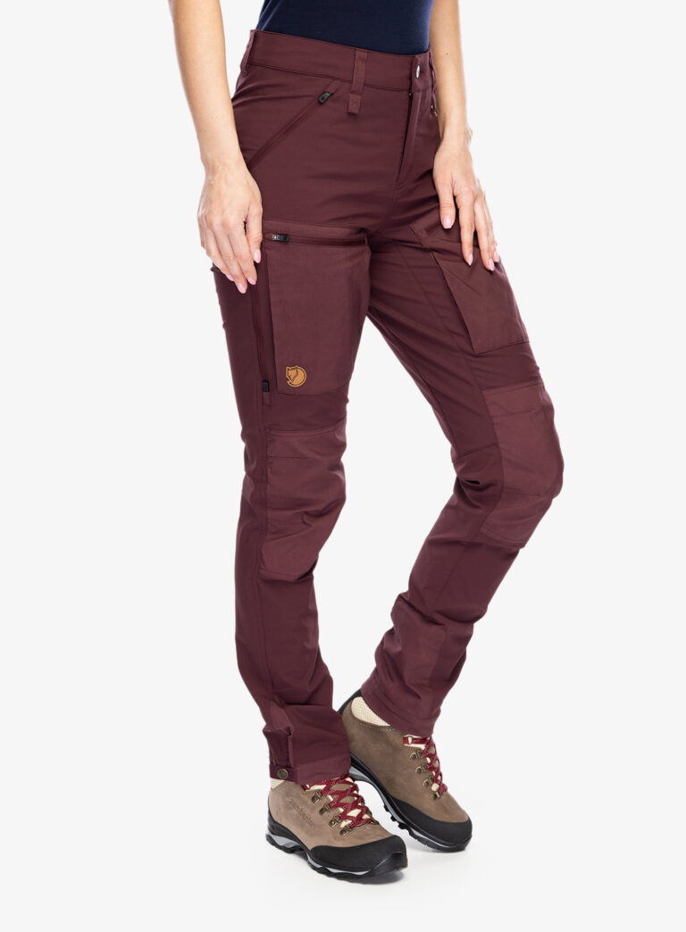 Cumpăra Pantaloni trekking femei Fjallraven Keb Agile Trousers - port