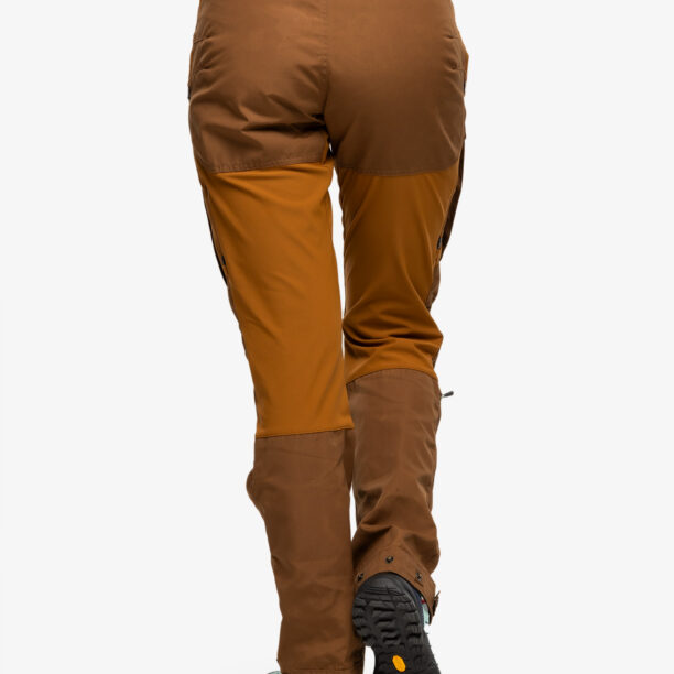 Pantaloni trekking femei Fjallraven Keb Trousers - brown/chestnut preţ