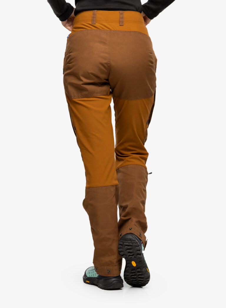 Pantaloni trekking femei Fjallraven Keb Trousers - brown/chestnut preţ