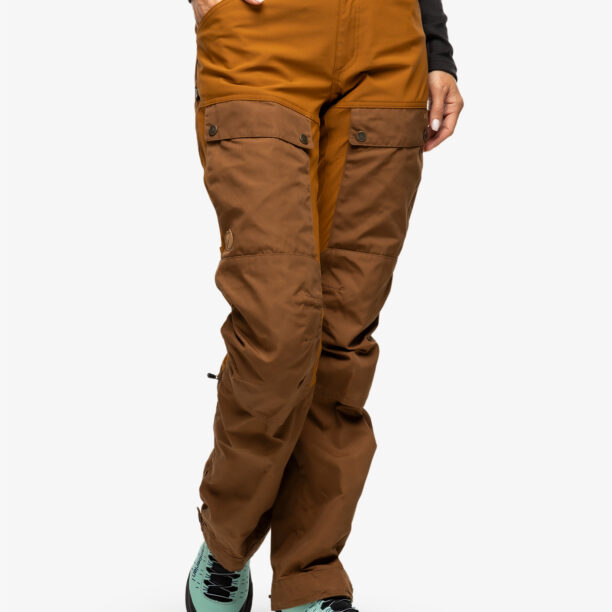 Cumpăra Pantaloni trekking femei Fjallraven Keb Trousers - brown/chestnut