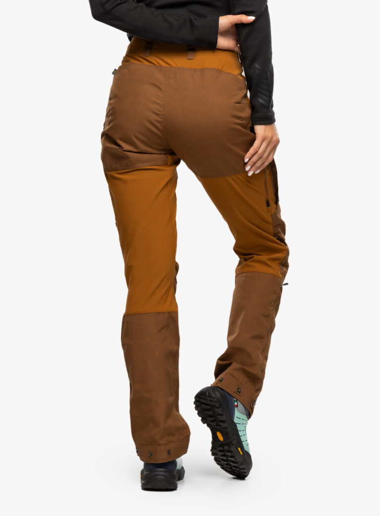 Preţ Pantaloni trekking femei Fjallraven Keb Trousers - brown/chestnut